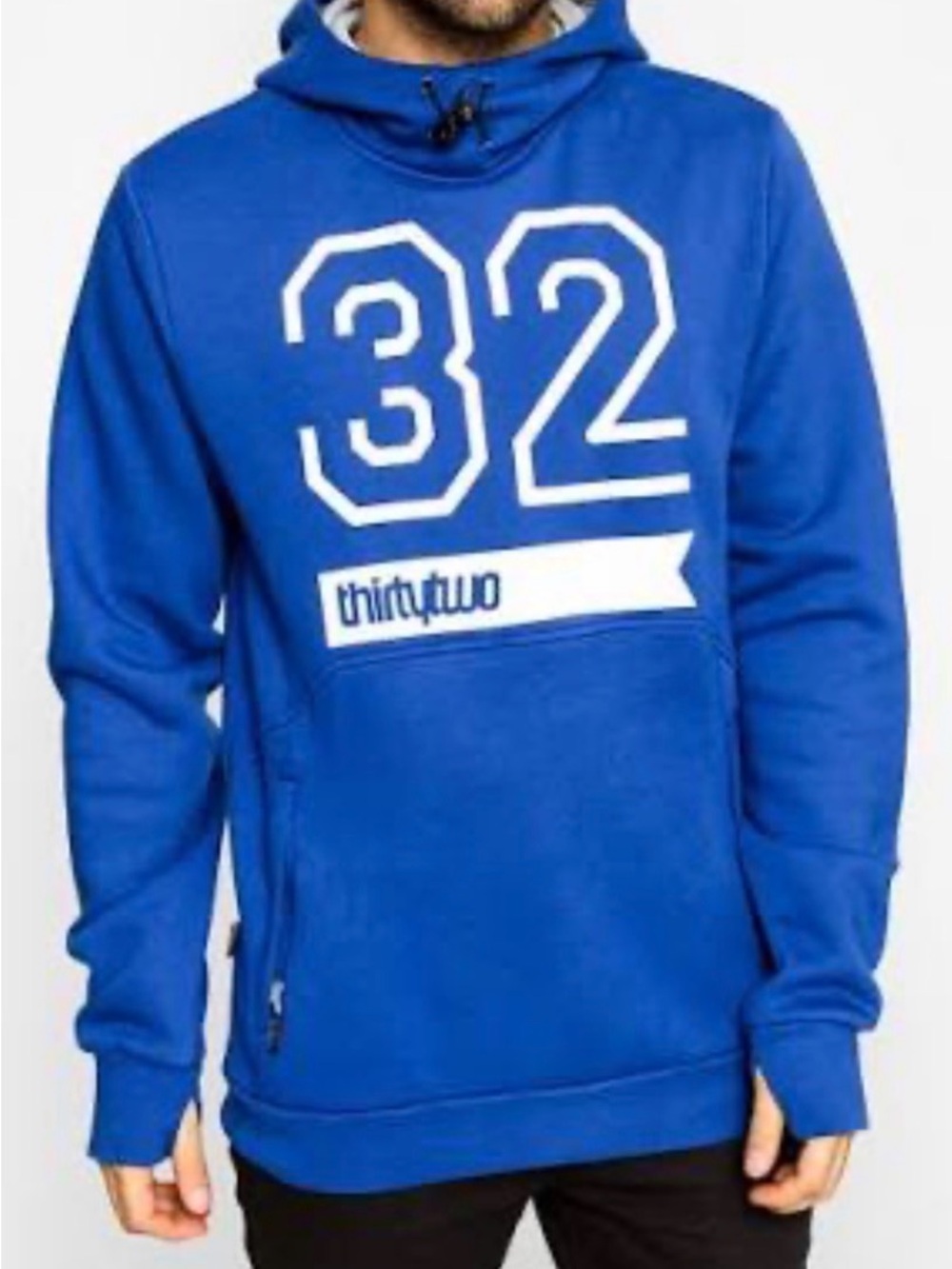 ThirtyTwo Blue '32' Hooded Sweatshirt